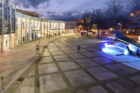 Forum bei Nacht